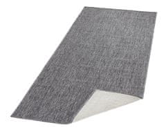 NORTHRUGS Behúň Twin-Wendeteppiche 103097 grey cream – na von aj na doma 80x250