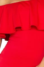 Numoco Dámske šaty 138-2, červená, L