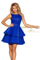 Numoco Dámske šaty 206-1, kráľovská modrá, XL