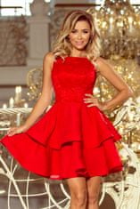 Numoco Dámske spoločenské šaty Laura červená XL