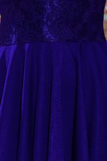 Numoco Dámske šaty 210-4, kráľovská modrá, L