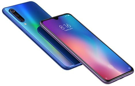  Xiaomi Mi 9 SE, veľký AMOLED displej, FHD +, čitateľnosť aj na priamom slnku.