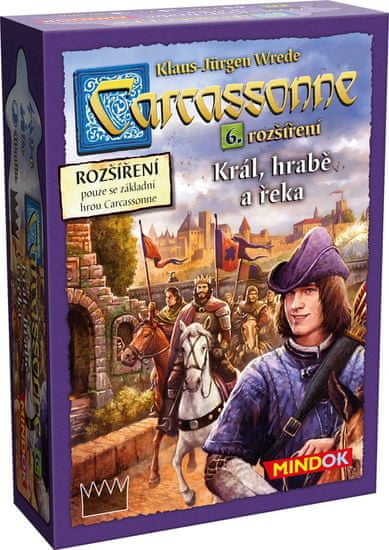 Mindok Carcassonne 6. Kráľ, gróf a rieka