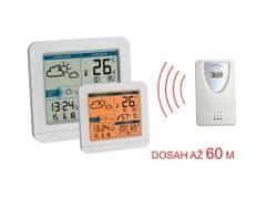 TFA Meteostanica bezdrôtová SKY - biela - použité