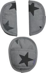 Dooky Universal Pads Grey Stars