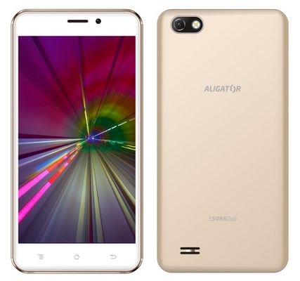 Aligator S5066 Duo, lacný smartphone, dostupný, elegantný