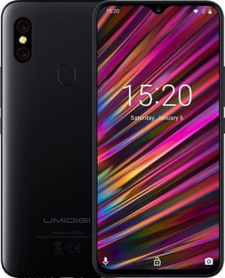 Umidigi F1, výkonný procesor, veľký displej, duálny fotoaparát, vysoké rozlíšenie, rýchle nabíjanie, NFC, Android 9.0