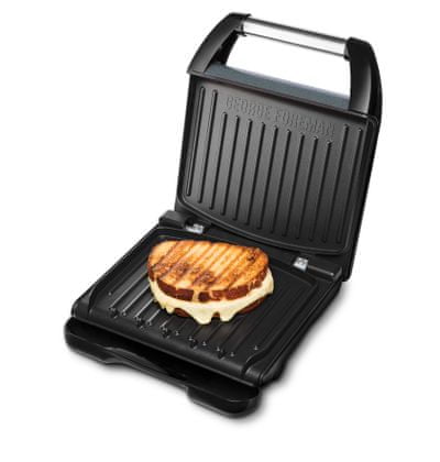 George Foreman 25041-56 Steel Family Grill Gunmetal