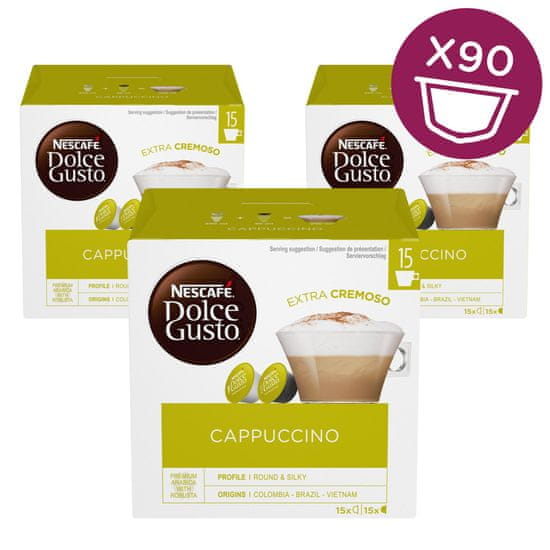 NESCAFÉ DOLCE GUSTO CAPPUCCINO 3balenie XXL