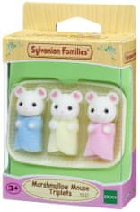 Sylvanian Families Baby Marshmallow myšky trojčatá