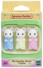 Sylvanian Families Baby Marshmallow myšky trojčatá