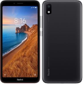 Xiaomi Redmi 7A, skvelý pomer cena / výkon, dlhá výdrž batérie, pre nenáročných užívateľov, dedikovaný slot, veľký displej