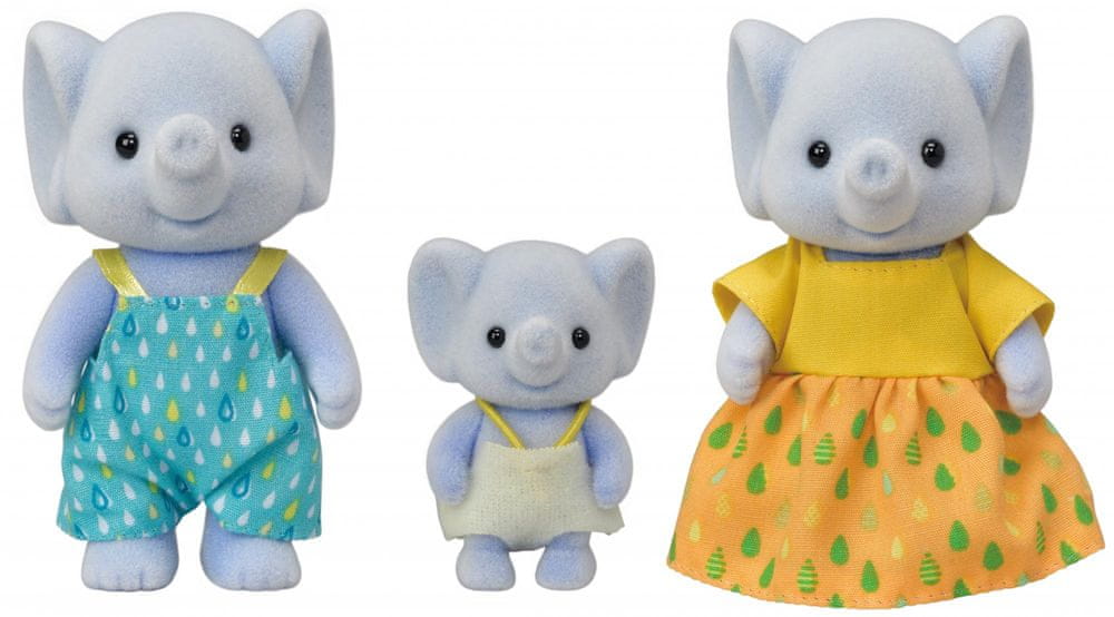 Sylvanian Families Rodina 3 slonov