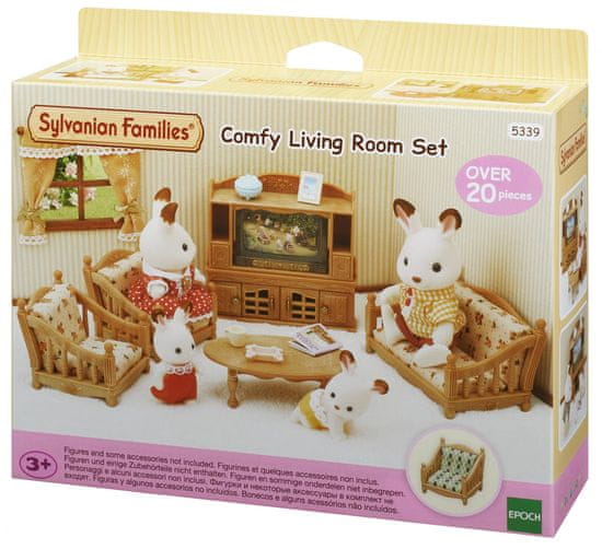 Sylvanian Families Obývačka s TV