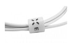 FIXED Autonabíjačka s odnímateľným microUSB káblom, 2,4A, biela FIXCC-UM-WH