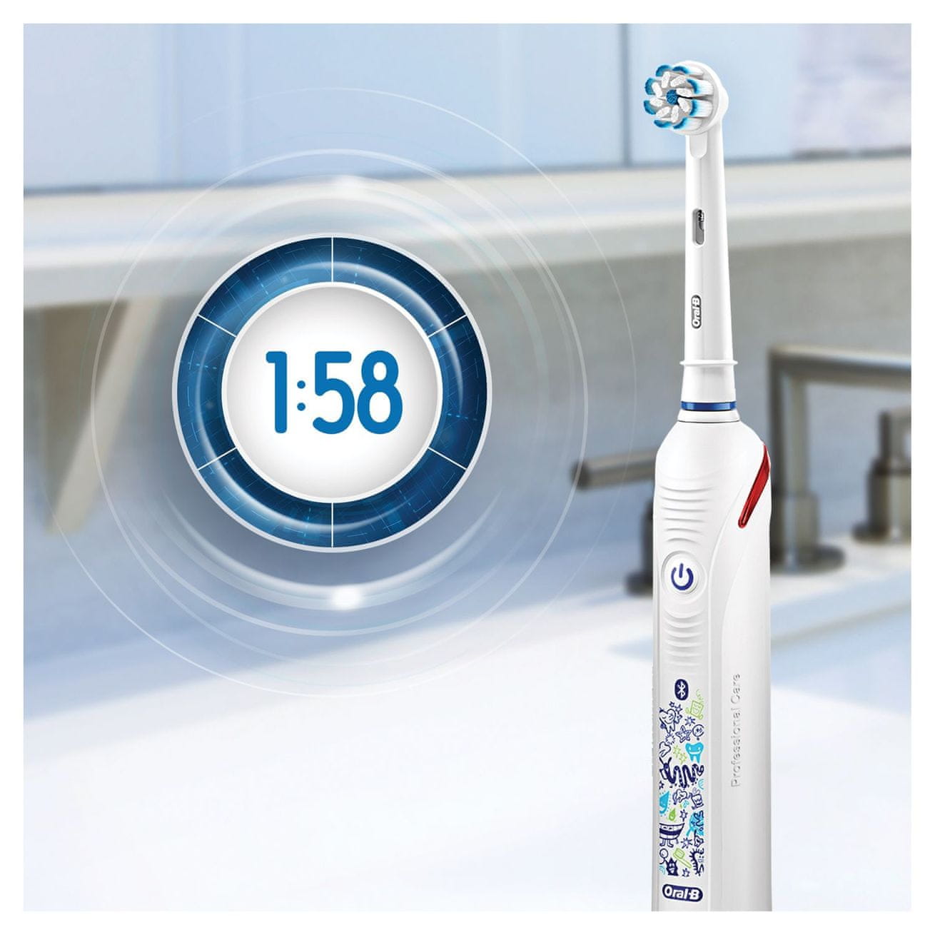 Oral-B Junior Smart White (Smart 4 tech) časovač