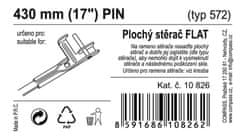 Compass Stierač FLAT BULK (PIN) 17"/430mm