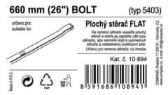 Compass Stierač FLAT BULK (BOLT) 26"/660mm