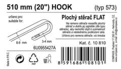 Compass Stierač FLAT BULK (HOOK) 20"/510mm