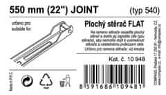 Compass Stierač FLAT BULK (JOINT) 22"/550mm