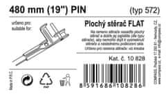 Compass Stierač FLAT BULK (PIN) 19"/480mm