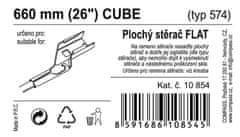 Compass Stierač FLAT BULK (CUBE) 26"/660mm