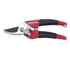 YATO  Nožnice záhradnícke 180mm (priemer 13mm) šikmý strih