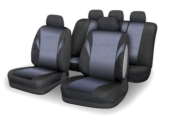 Compass Poťahy sedadiel sada 9ks POLY farebné AIRBAG