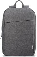 Lenovo Lenovo 15,6" Laptop Casual Backpack B210 GX40Q17227, šedá