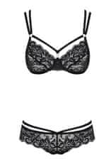 Obsessive Erotická súprava 860-SET black, čierna, S/M