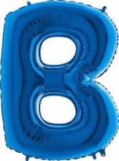 Grabo Nafukovací balónik písmeno B modré 102 cm