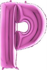 Grabo Nafukovací balónik písmeno P ružové 102 cm