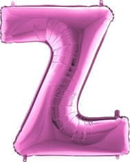 Grabo Nafukovací balónik písmeno Z ružové 102 cm