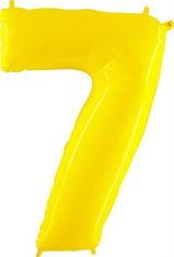 Grabo Nafukovací balónik číslo 7 žltý 102 cm extra veľký