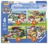 Puzzle 069361 Paw Patrol 4 v 1