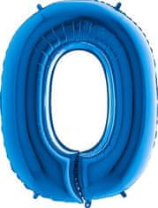 Grabo Nafukovací balónik písmeno O modré 102 cm