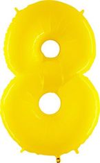 Grabo Nafukovací balónik číslo 8 žltý 102 cm extra veľký