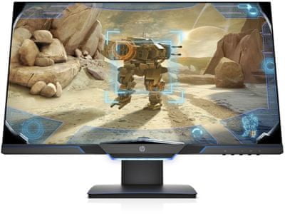 HP 25mx Skvelý obraz, gaming FPS 144 Hz