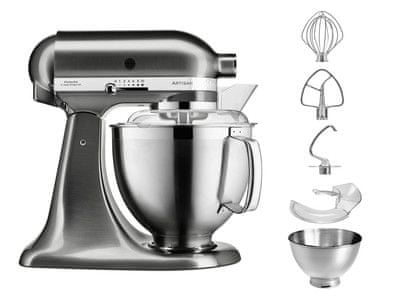 KitchenAid 5KSM185PSENK brúsený nikel