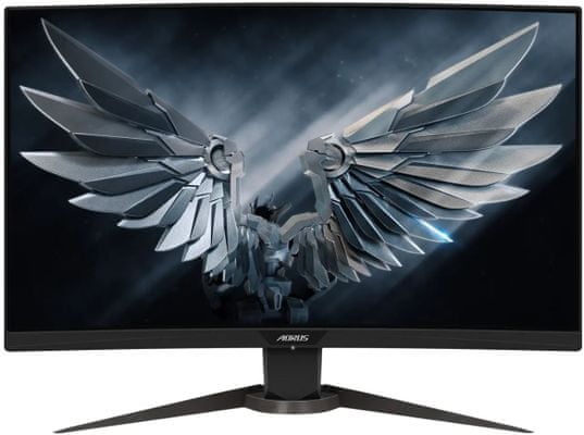 herný monitor gigabyte Aorus CV27Q (AORUS CV27Q) dokonalý pozorovací uhol hdr vysoký dynamický rozsah čierny ekvalizér 1 ms doba odozvy elegantný dizajn