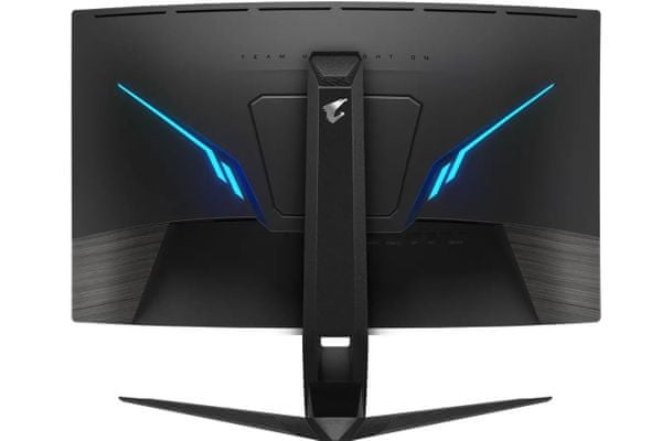 herný monitor gigabyte dokonalý pozorovací uhol hdr vysoký dynamický rozsah čierny ekvalizér 1 ms doba odozvy elegantný dizajn zakrivenie dokonalá farebnosť gameassist black ekvalizér anc rušenia okolitého hluku ergonomický stojan