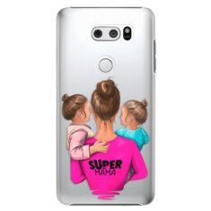 iSaprio Plastový kryt - Super Mama - Two Girls pre LG V30