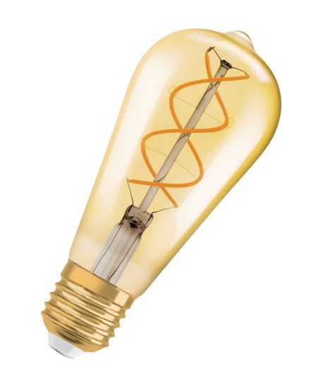 Osram OSRAM Vintage 1906 LED ST64 dim CL Edison FIL GOLD 25 dim 4,5 W/820 E27