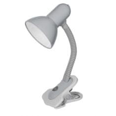 Kanlux Kanlux SUZI stolná lampa strieborná HR-60-SR max.1x60W E27 s klipom 07150