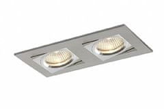 BPM BPM Vstavané svietidlo Aluminio Plata, kartáč.hliník 6LEDx3W, 230V 3001LED1.D40.3K