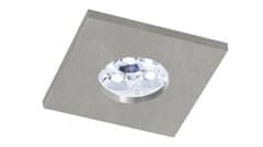 BPM BPM Vstavané svietidlo Aluminio Plata IP65, kart.hliník 3LEDx3W, 230V 4758 3006LED2.D40.3K