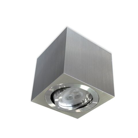 BPM BPM Stropné svietidlo Aluminio Plata leštený hliník GU10 50W 230V 8016.01