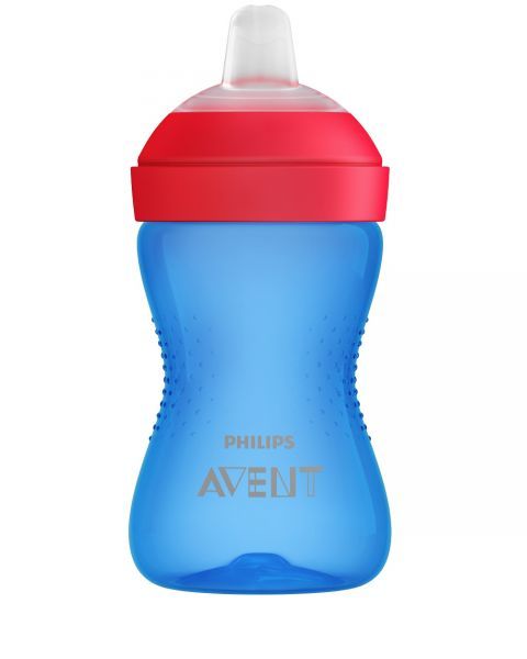 Philips Avent netečúci hrnček 300 ml jemný náustok modrá