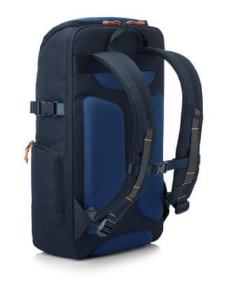 batoh na notebook HP Pavilion Tech Backpack Blue 5EF00AA bezpečnostné reflexné prvky