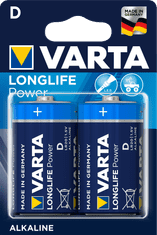 VARTA Batérie Longlife Power 2 D 4920121412 - rozbalené